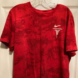 Nike Tshirt Size large  Basketball Camo